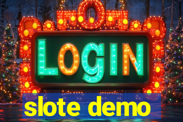 slote demo