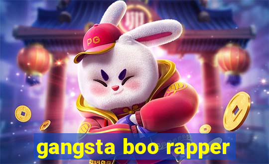 gangsta boo rapper