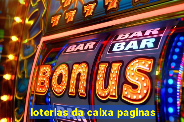 loterias da caixa paginas