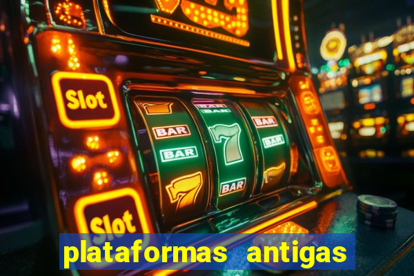 plataformas antigas de jogos