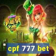 cpf 777 bet