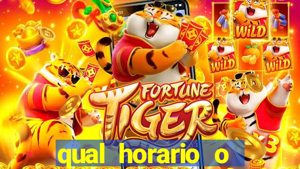 qual horario o fortune tiger paga mais