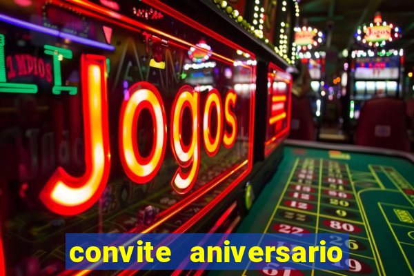 convite aniversario infantil futebol