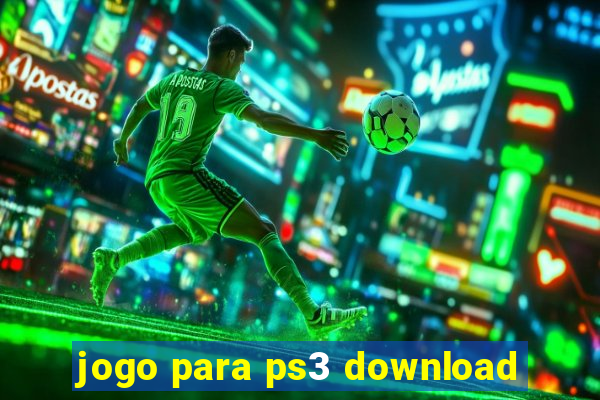 jogo para ps3 download