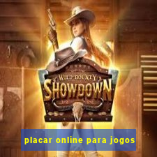 placar online para jogos