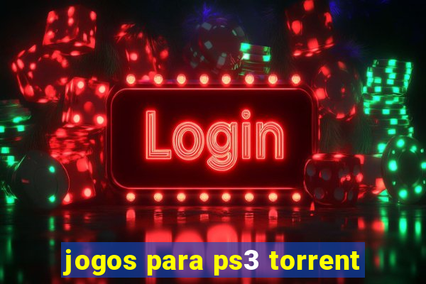 jogos para ps3 torrent