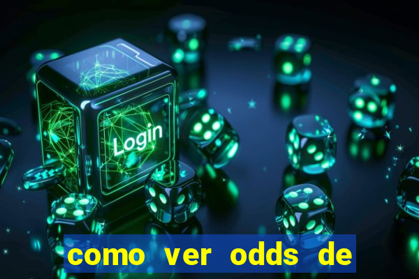 como ver odds de jogos passados