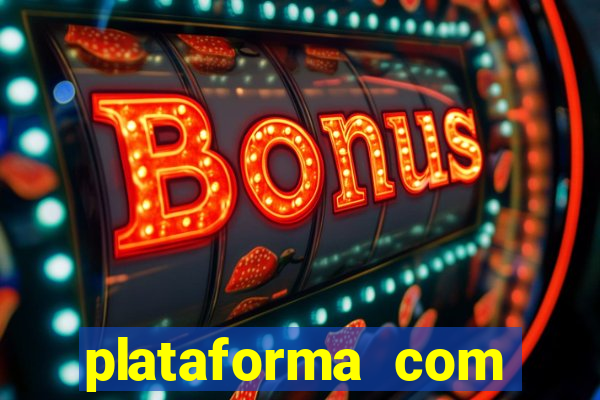 plataforma com porcentagem de ganhos