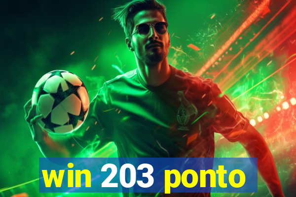 win 203 ponto