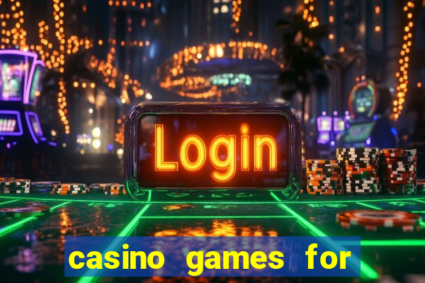 casino games for real money online