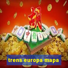 trens europa mapa