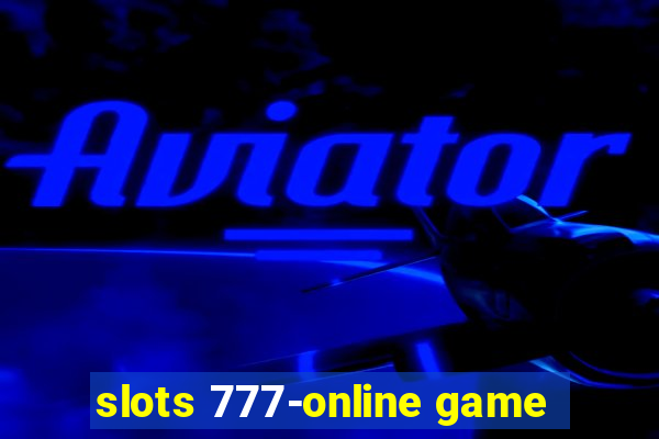 slots 777-online game