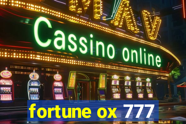 fortune ox 777