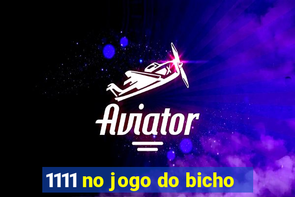 1111 no jogo do bicho