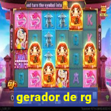 gerador de rg