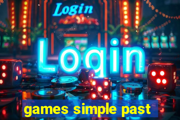 games simple past