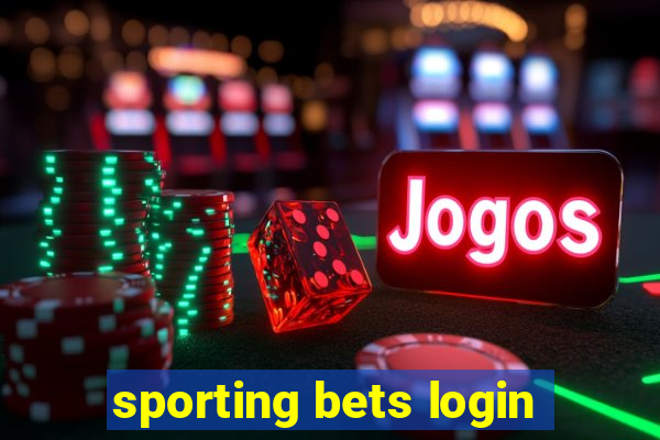 sporting bets login