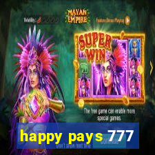 happy pays 777