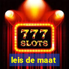 leis de maat