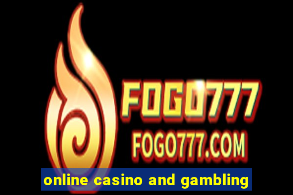 online casino and gambling