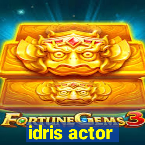 idris actor