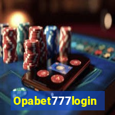 Opabet777login