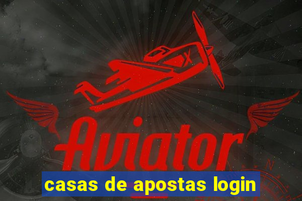 casas de apostas login