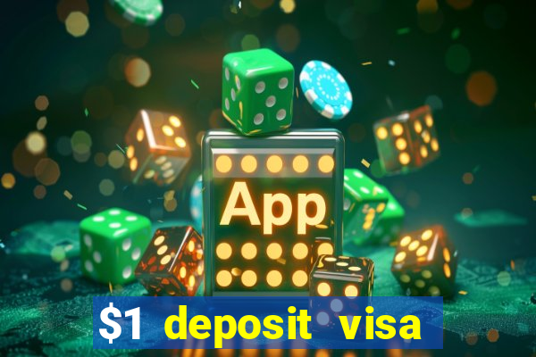 $1 deposit visa casino nz