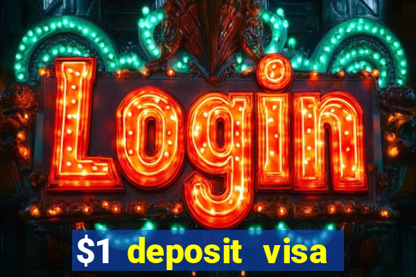 $1 deposit visa casino nz