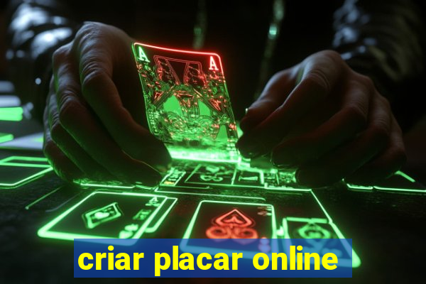 criar placar online