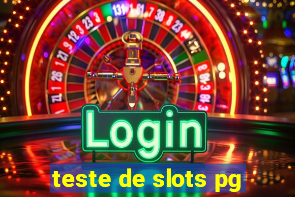 teste de slots pg