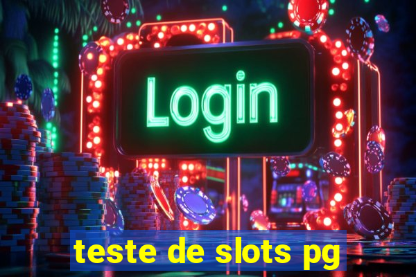 teste de slots pg