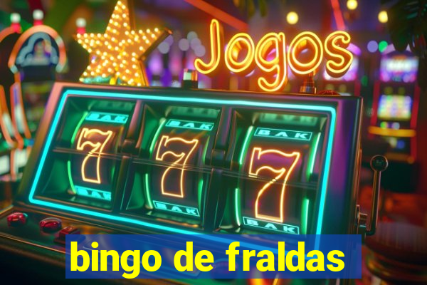 bingo de fraldas