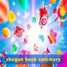 shogun book summary