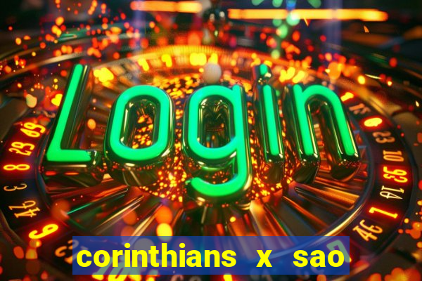 corinthians x sao paulo palpites