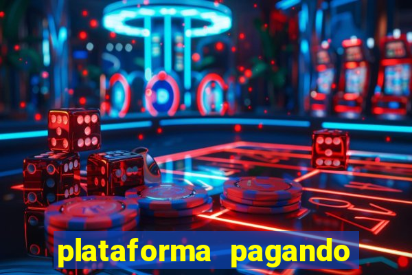 plataforma pagando bonus no cadastro