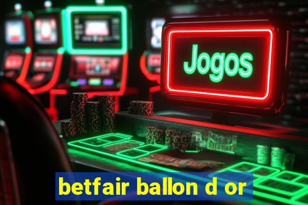 betfair ballon d or