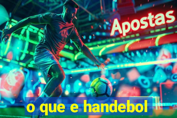 o que e handebol