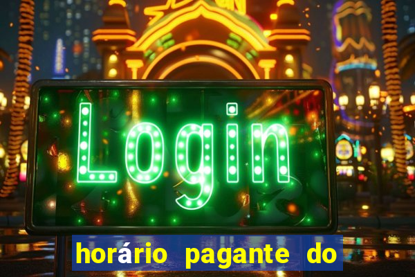 horário pagante do fortune tiger