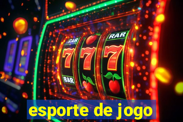 esporte de jogo