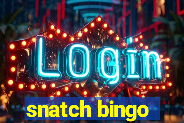 snatch bingo