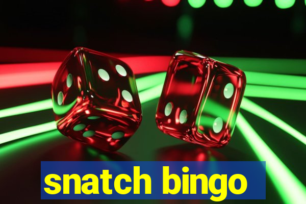 snatch bingo