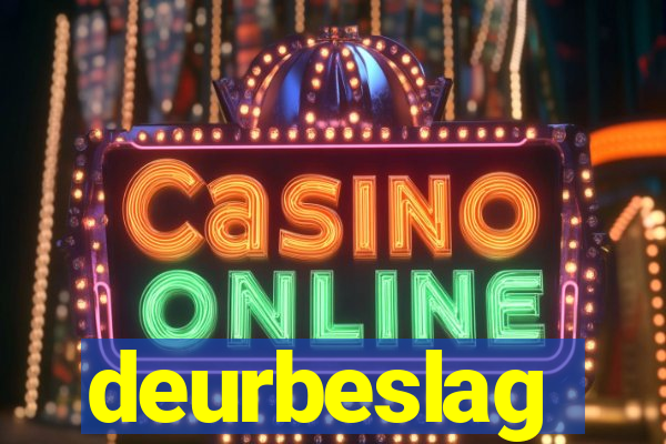 deurbeslag buitendeur met slot