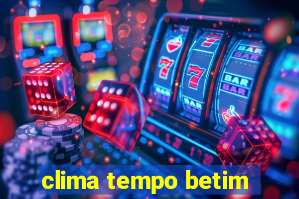 clima tempo betim