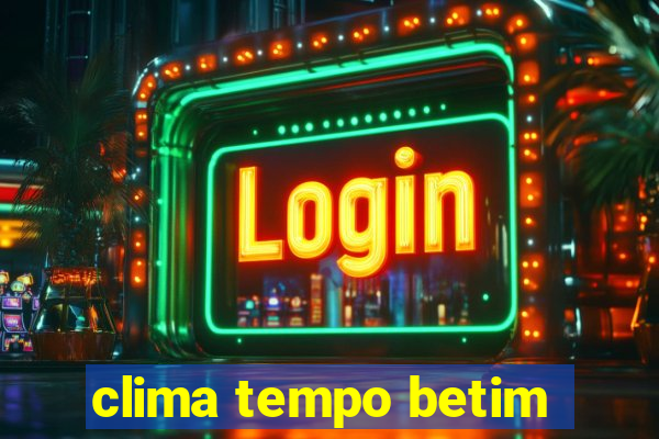 clima tempo betim