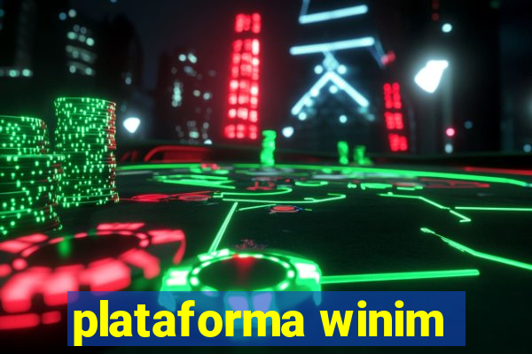 plataforma winim