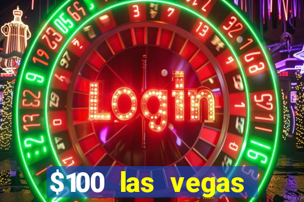 $100 las vegas casino chip