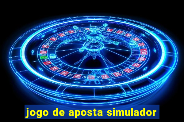 jogo de aposta simulador