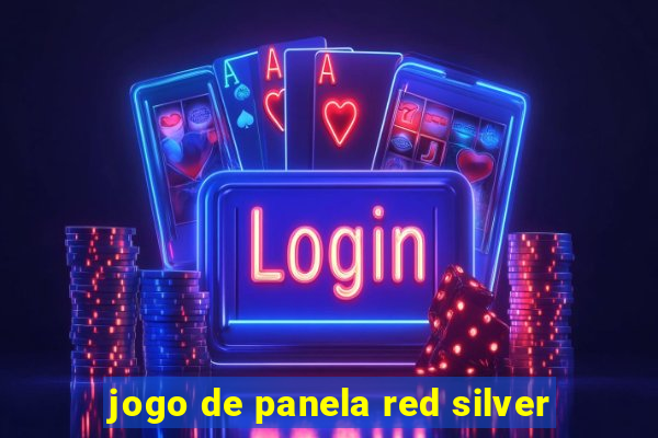 jogo de panela red silver