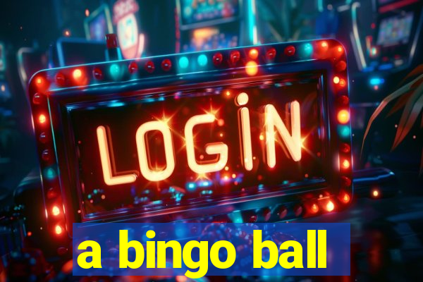 a bingo ball